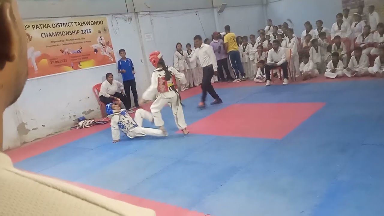 Taekwondo girl fighting patna