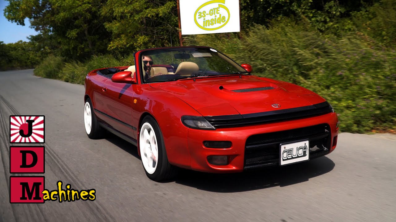 Toyota Celica Convertible - 3S-GTE inside!