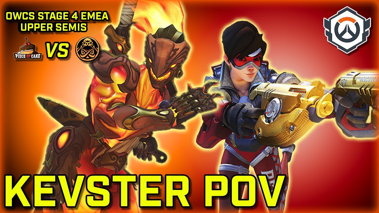 [Kevster POV] Piece of Cake vs ENCE | Upper Semis | Stage 4 Main Event | OWCS EMEA