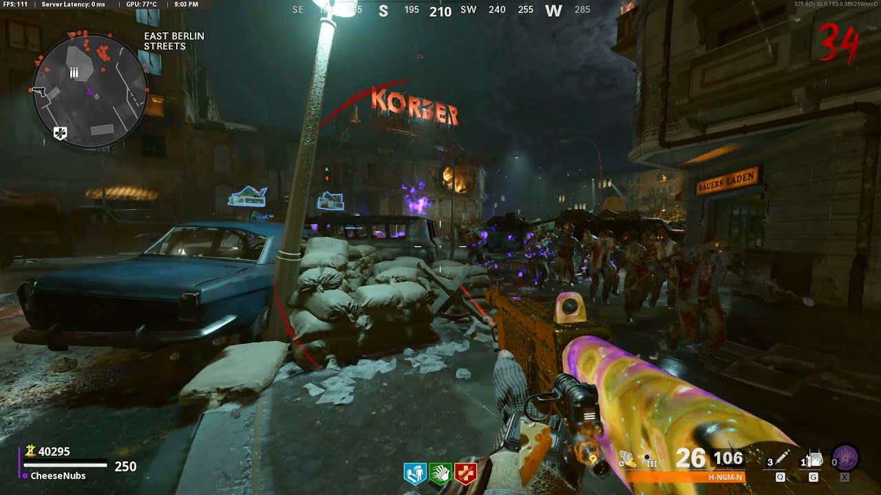 aris yelling and invisible zombie glitch