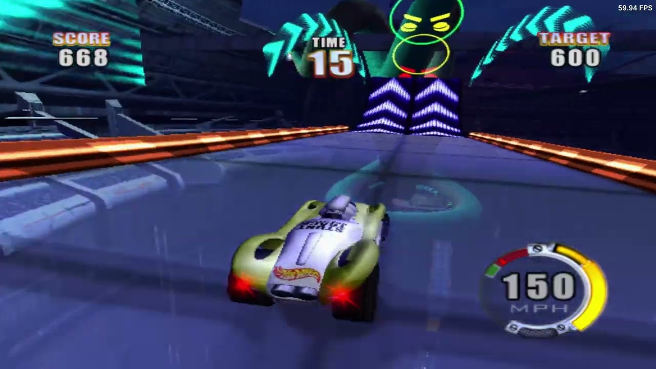 Hot Wheels: Stunt Track Challenge - PS2 Gameplay #2