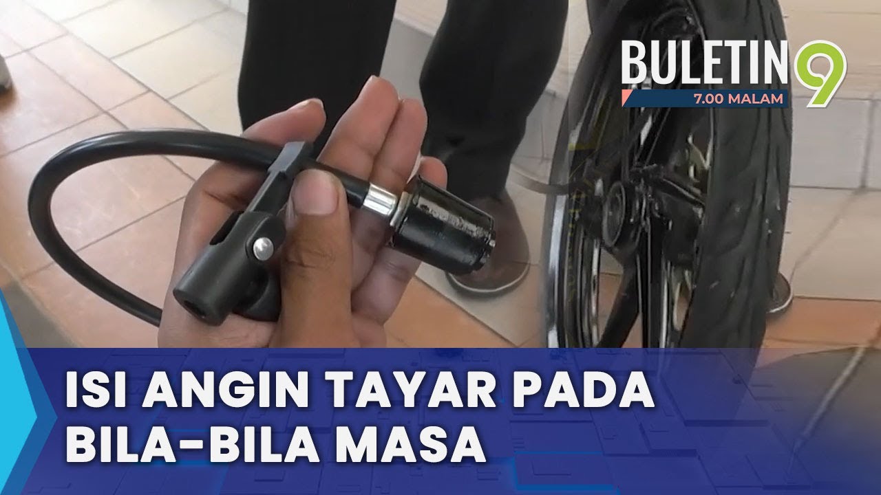 ILP Kangar Cipta Cara Mudah Isi Angin Tayar Motosikal