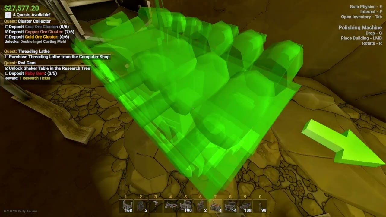 Tight spaces!!! -  Mine Mogel #mining #hydroneer #newgame