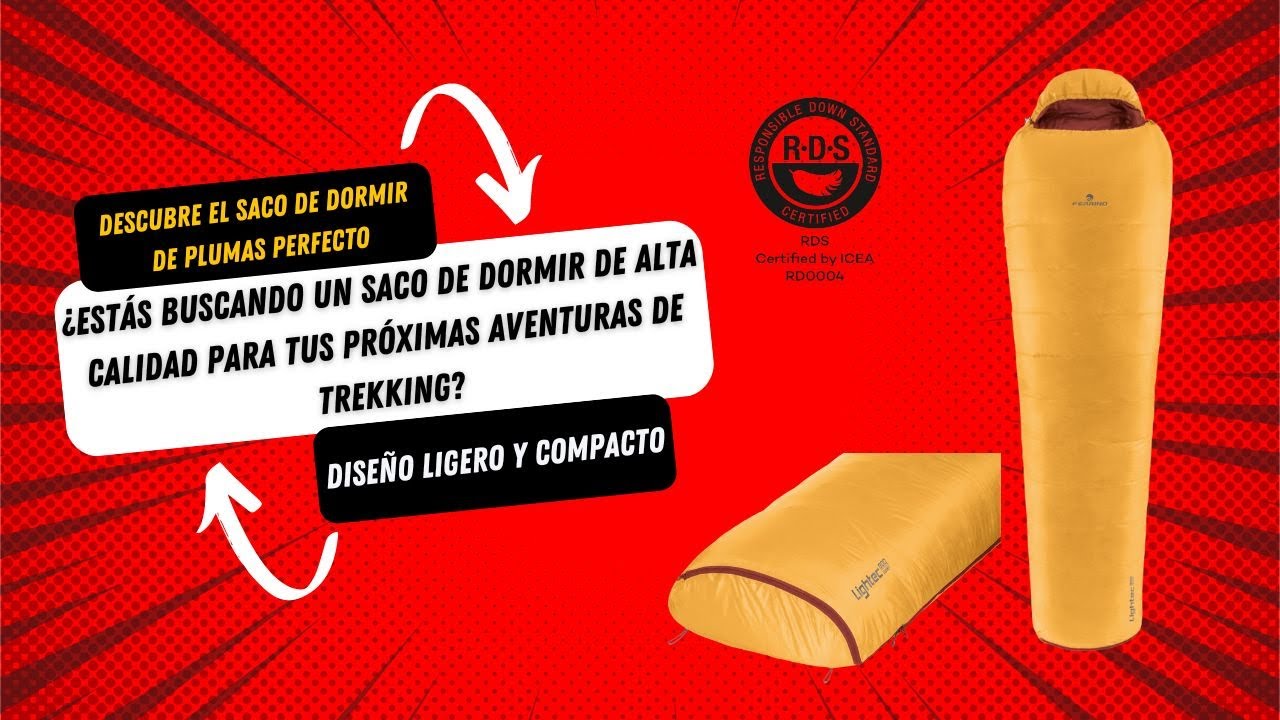 Descubre el saco de dormir de plumas perfecto para tus aventuras: Lightec 800 Duvet