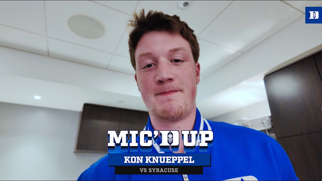 Mic'd Up: Kon Knueppel (Syracuse Game)