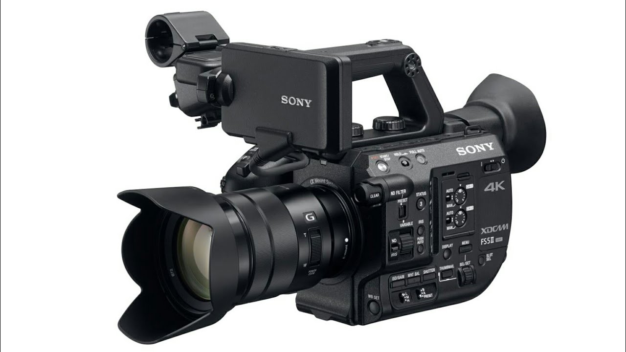 SONY CAMERA FS 5 II FIRST LOOK AND REVIEW