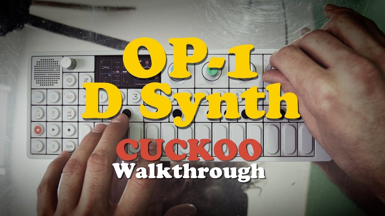 OP-1 new DSynth - CUCKOO Walkthrough