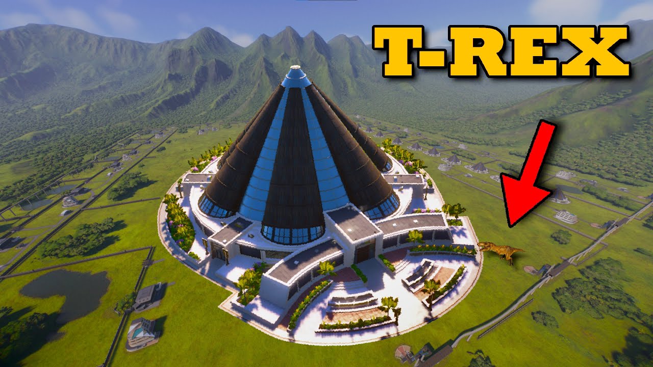 Can I Engineer the BIGGEST Park in Jurassic World?