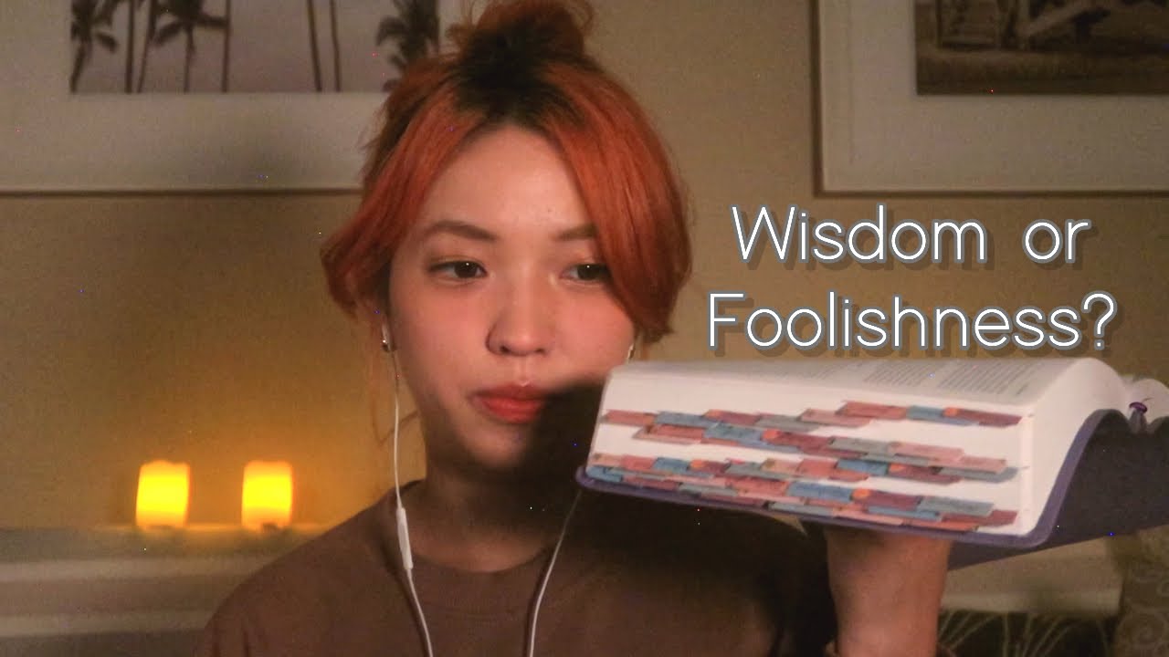 BIBLE ASMR | Are you wise or foolish? Proverbs Ch. 15-21 Pt. 3 (whispering)