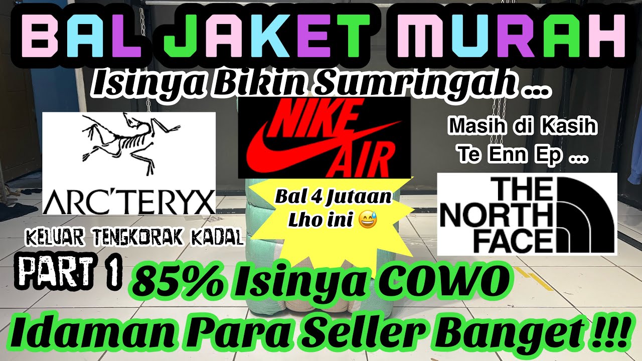 Bal Jaket Tebal / Tipis CYC KOREA PART 1 ||BONGKAR BAL JAKET TEBAL TIPIS CYC KODE AZJW