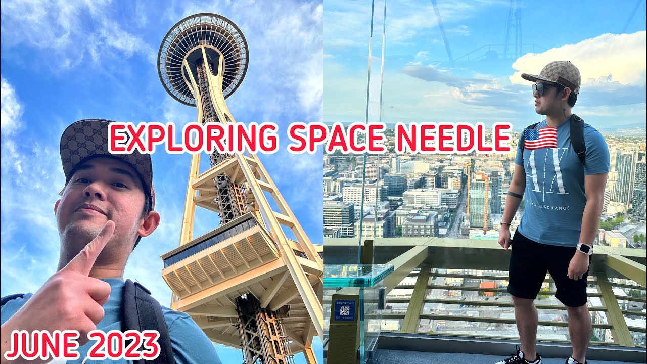 Seattle Washington Vlog 2023: Exploring Space Needle