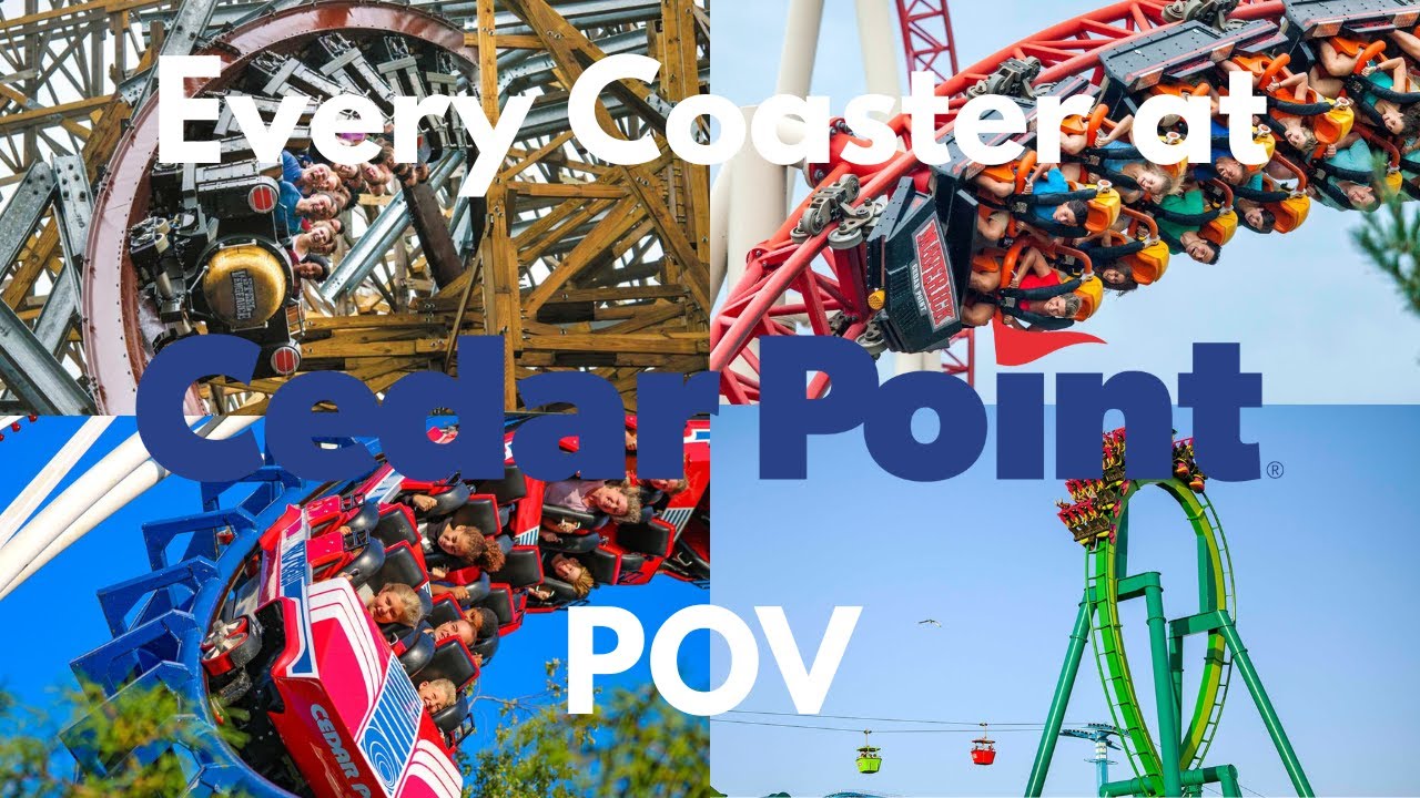 Every Coaster at Cedar Point POV *New for 2025* Sirens Curse POV