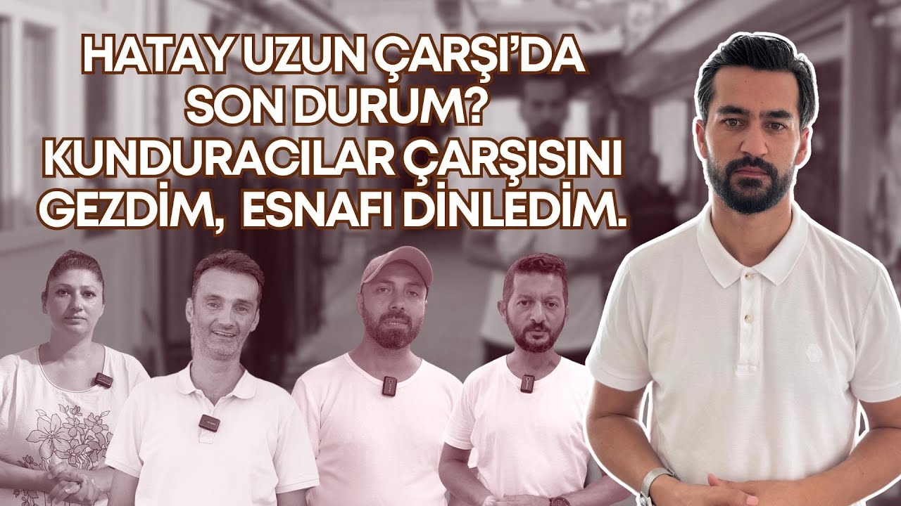Hatay Uzun Çarşı'da Kunduracılar Çarşısını Gezdim, Esnafla Sohbet Ettim.