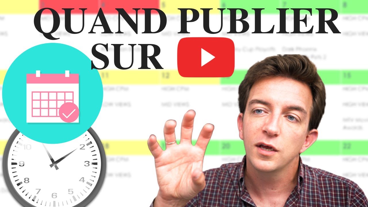 QUAND PUBLIER SUR YOUTUBE - Ma m&eacute;thode expliqu&eacute;e !
