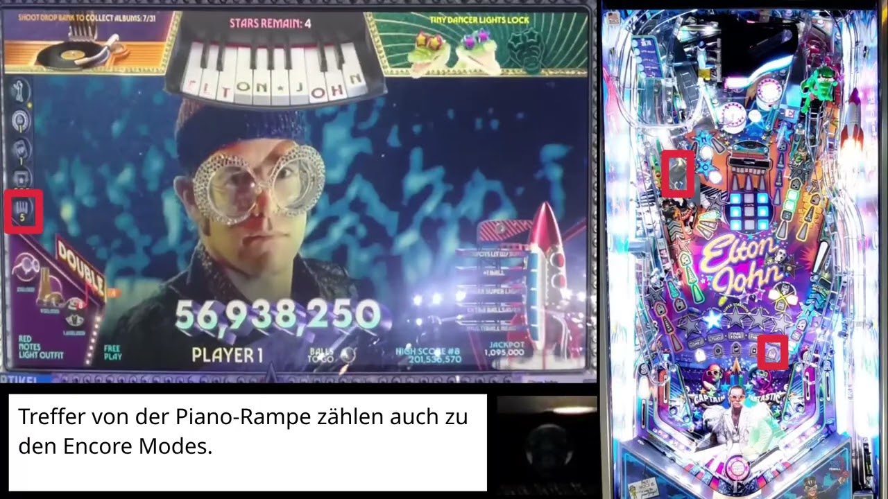 #0155 Elton John - Champ Multiball - (Display Sample) - Teil 3