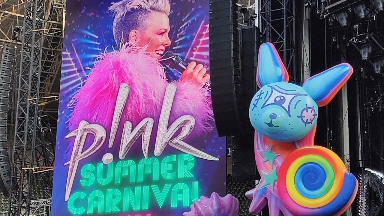 Kleine Zusammenfassung Pink "Summer Carnival 24" Tour am 21.07.2024 in Mönchengladbach