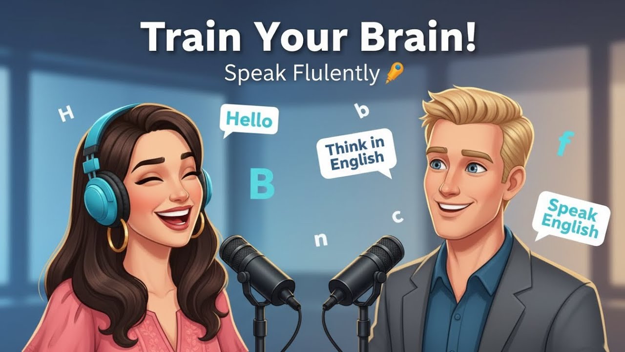 Train Your Brain to Think in English | English Speaking & Listening Practice Daily