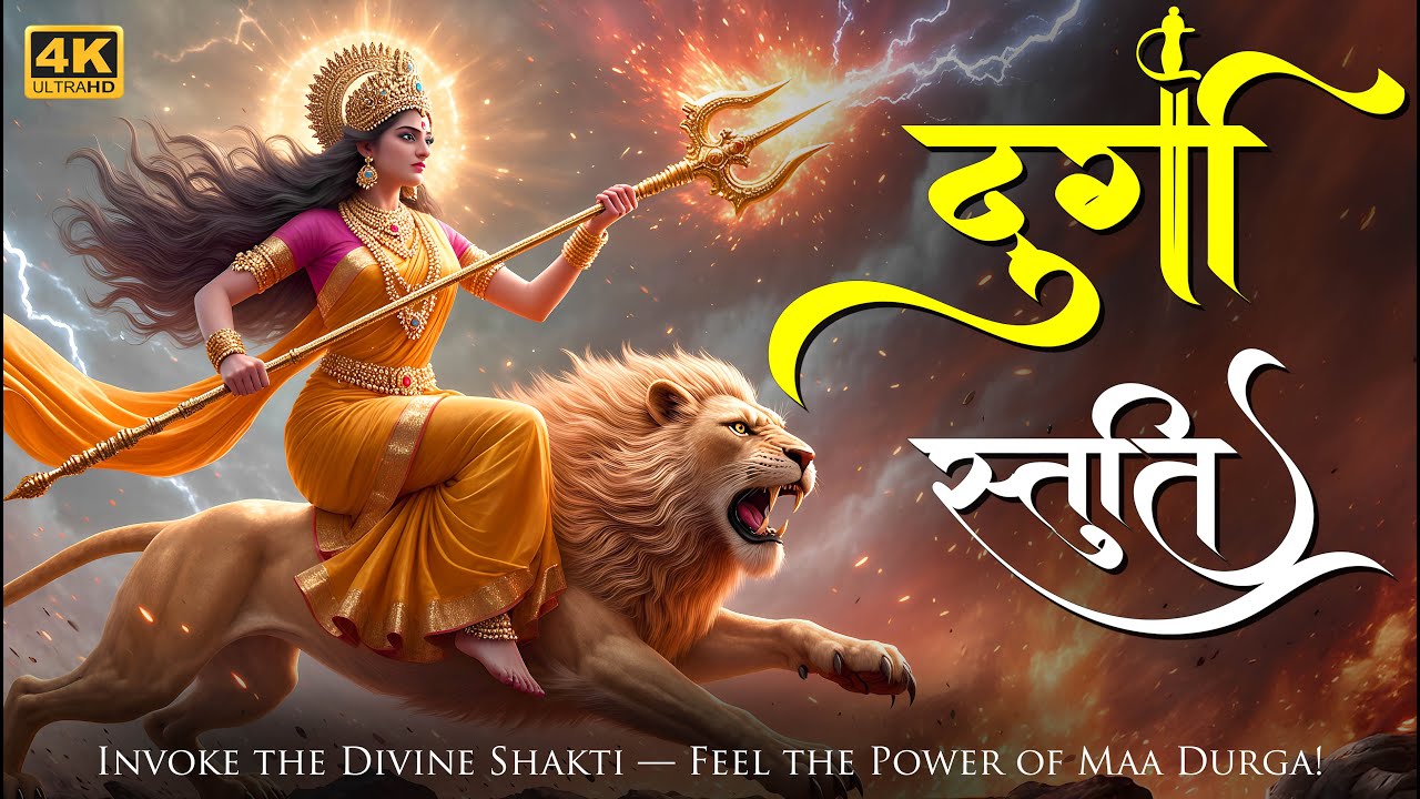 दुर्गा स्तुति | या देवी सर्वभूतेषु स्तोत्र | Maa Durga Powerful Mantra | Navratri Special 2025  _4K