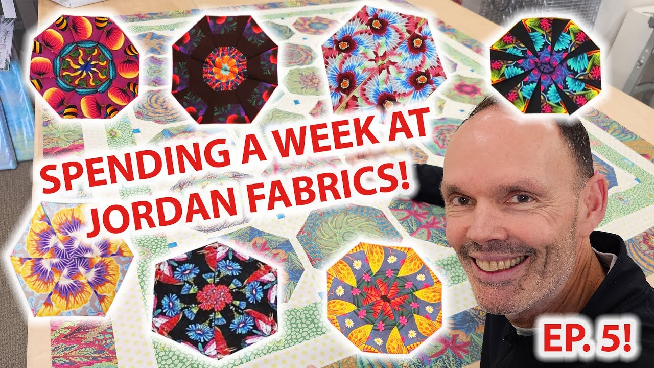 A WEEK WITH MY DAD (MATT) AT JORDAN FABRICS!