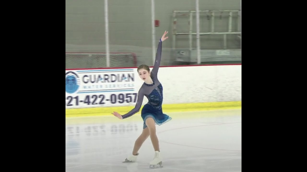 Bobrykava Katsiaryna Novice Women FS (Once upon a dream). First competition after 2 year break