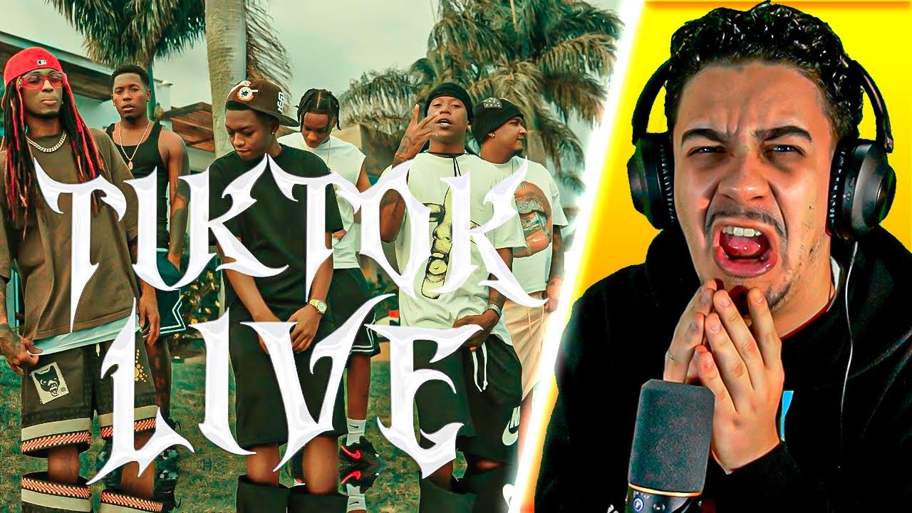 REACCION A TIKTOK LIVE - Topboy, Wallance, Tony Monta, Leroy, Fharid OTB (Video Oficial)