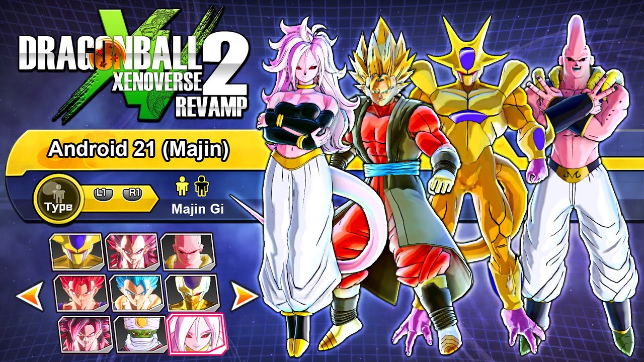 ALL NEW 4.0 CHARACTERS UNLOCKED! - Dragon Ball Xenoverse 2 Revamp Update 4.0 Skills & Stages (MOD)