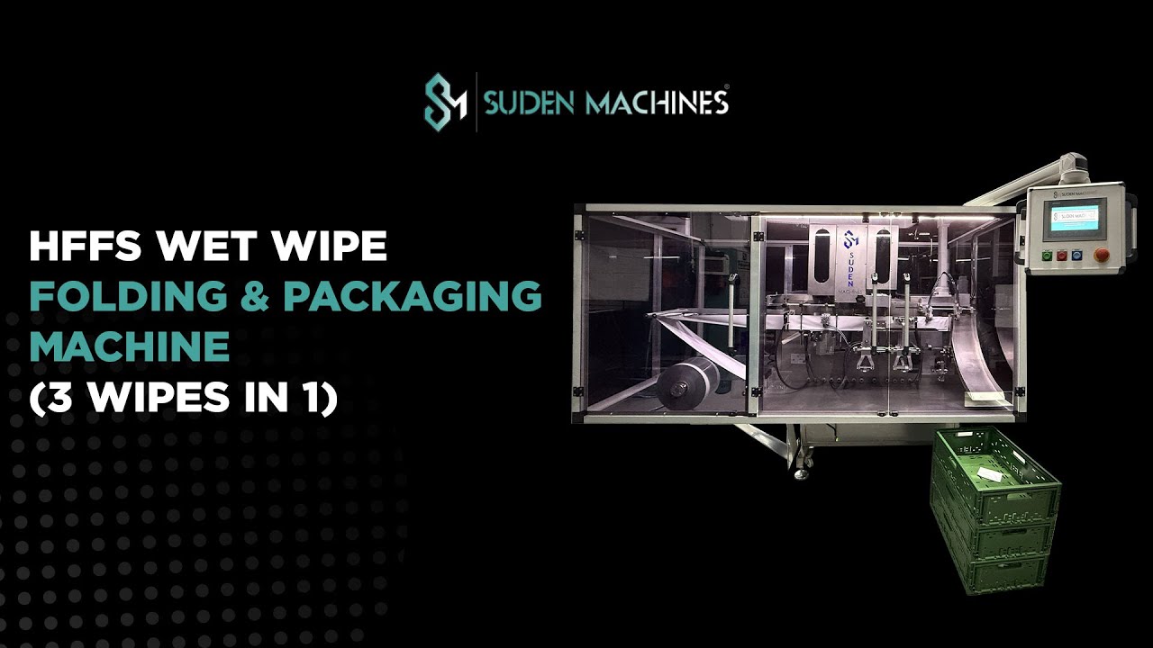 HFFS Wet Wipe Folding & Packaging Machine (3 Wipe in 1)