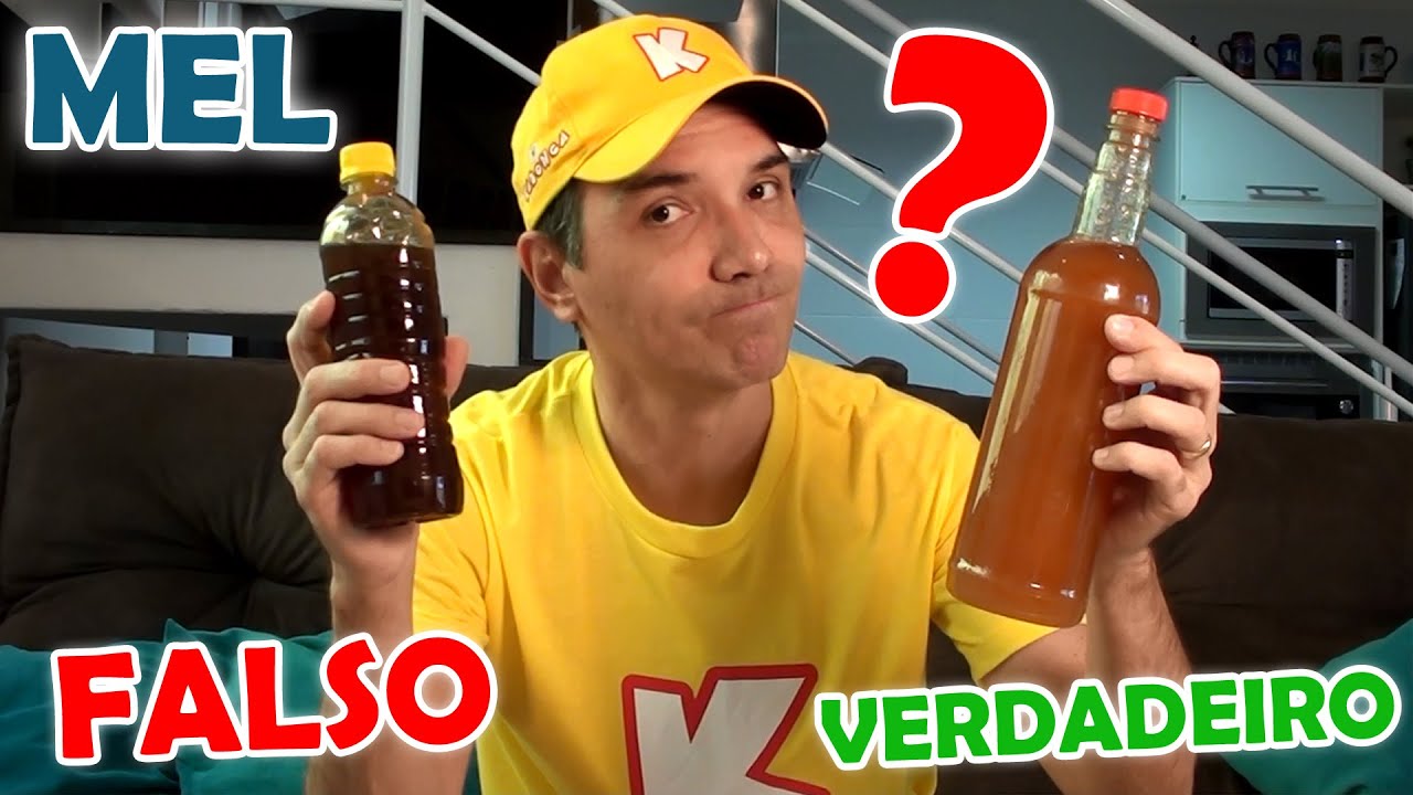 Como saber se o Mel é Falso ou Verdadeiro! Faça o teste! Real v Fake Honey?