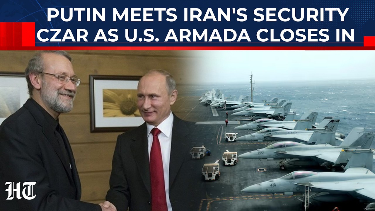 Khamenei's No.2 Knocks On Putin's Door Hours Before Trump's Doomsday Ultimatum | Larijani In Russia