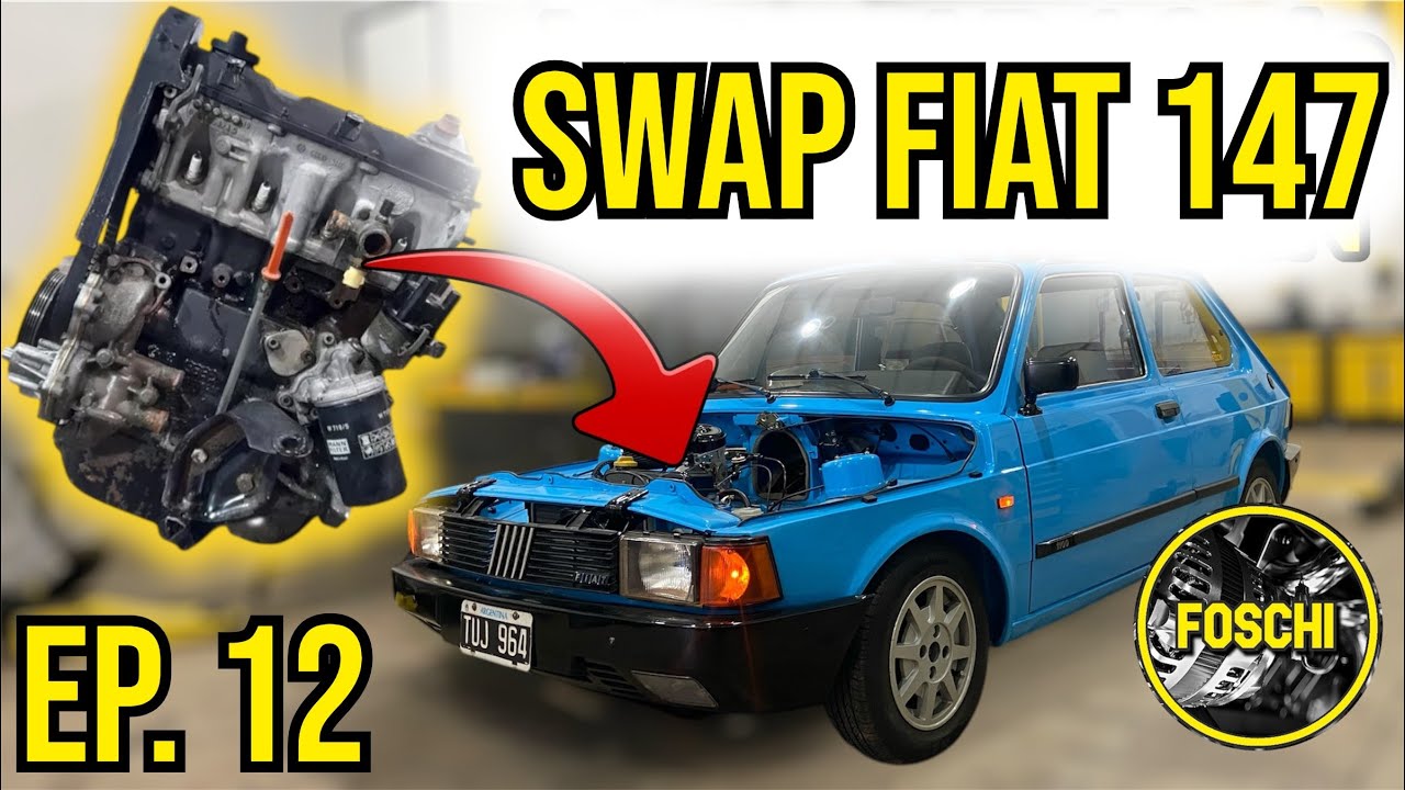 1er Puesta en MARCHA del MOTOR / Swap Fiat 147 Motor AP 1600 - FOSCHI