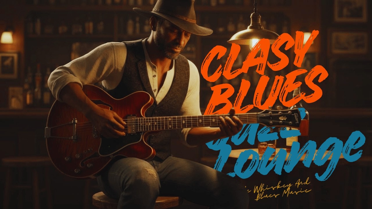Elegant Blues Lounge | Smooth Guitar Ballads for Relax & Midnight Mood