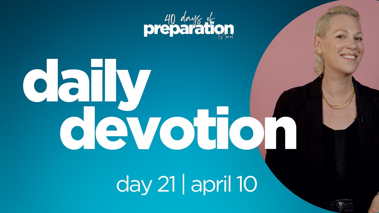 Day 21: Spirit Fullness Combats Life’s Pressures I Anna Iervolino [40 Days of Preparation]