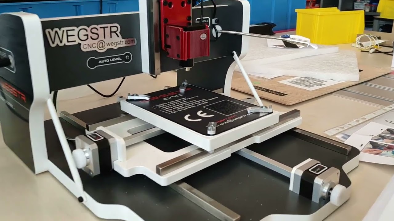 Wegstr CNC klaar voor gebruik