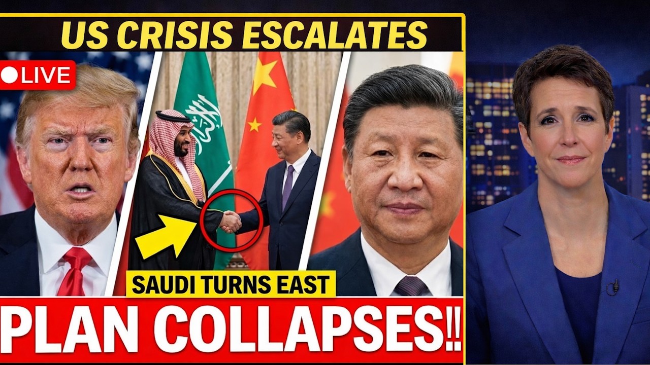 Trump’s Middle East Strategy FALLS APART — Saudi Arabia Turns to China! /RACHELMADDOW