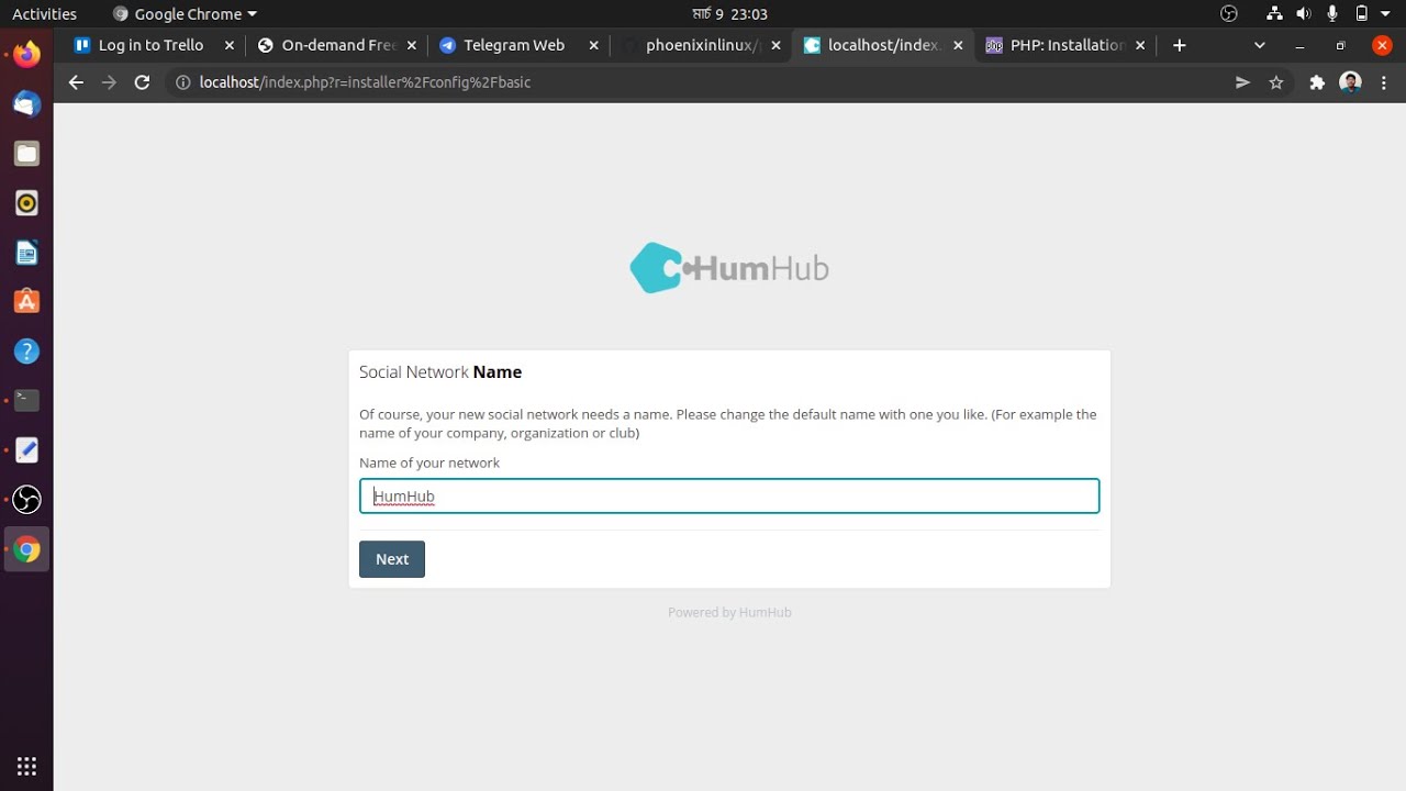 I'll DO HumHub Installation And Configuration service on Ubuntu Linux