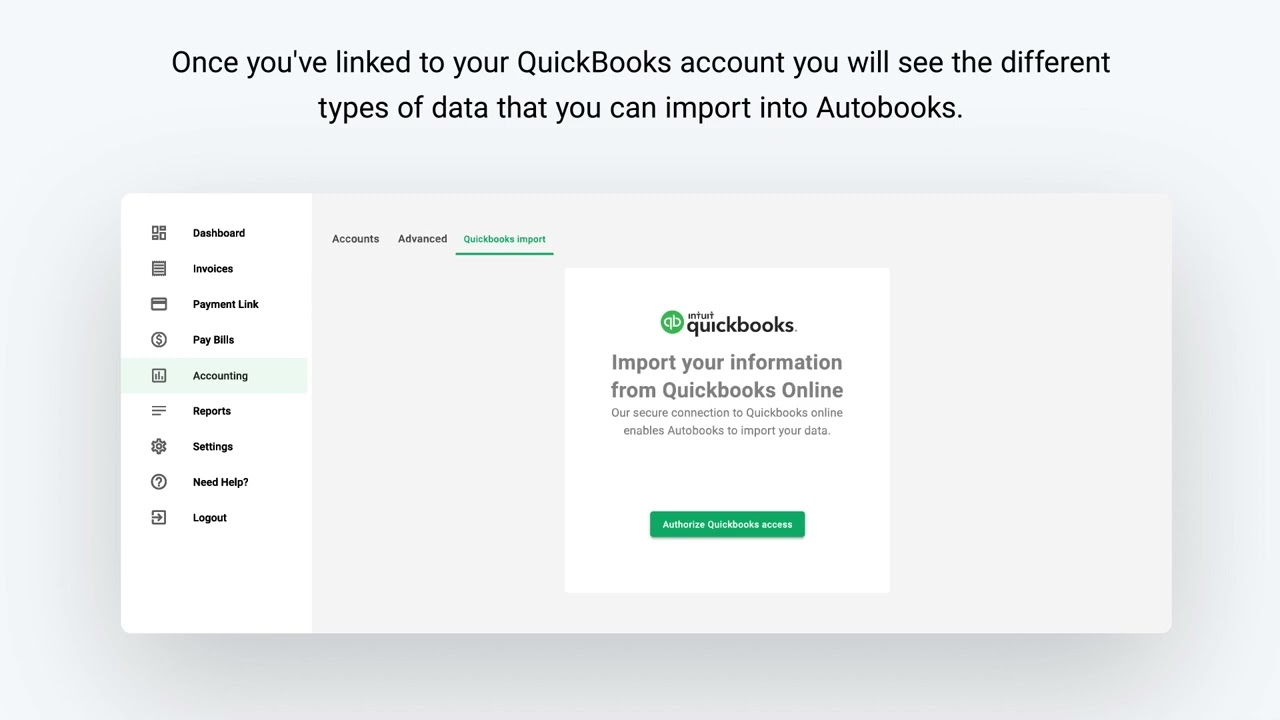 Autobooks Reporting and Accounting