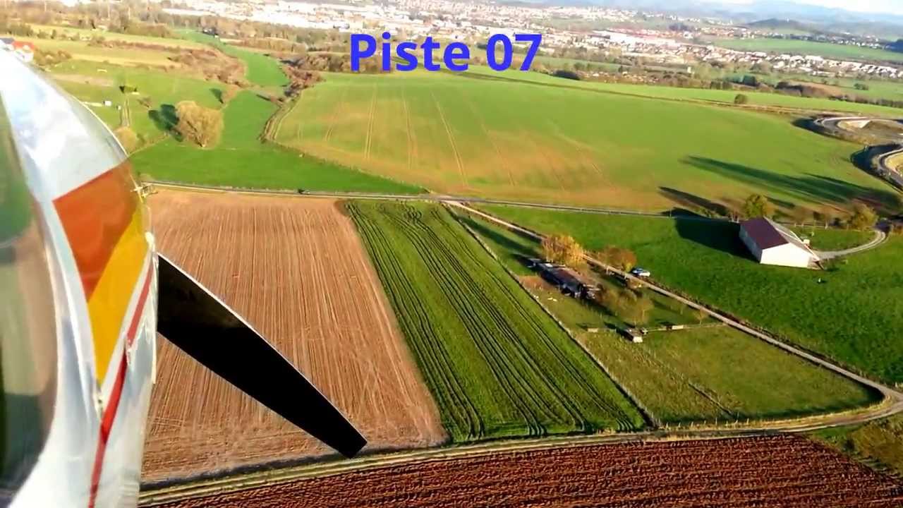 Fulda-Johannisau, Start Piste 23 Landung Piste 07