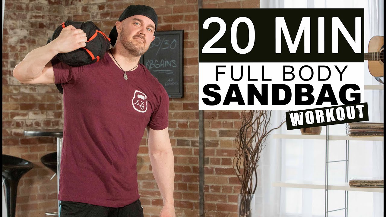 Full Body Fat Burning Workout - Beginner Sandbag Training