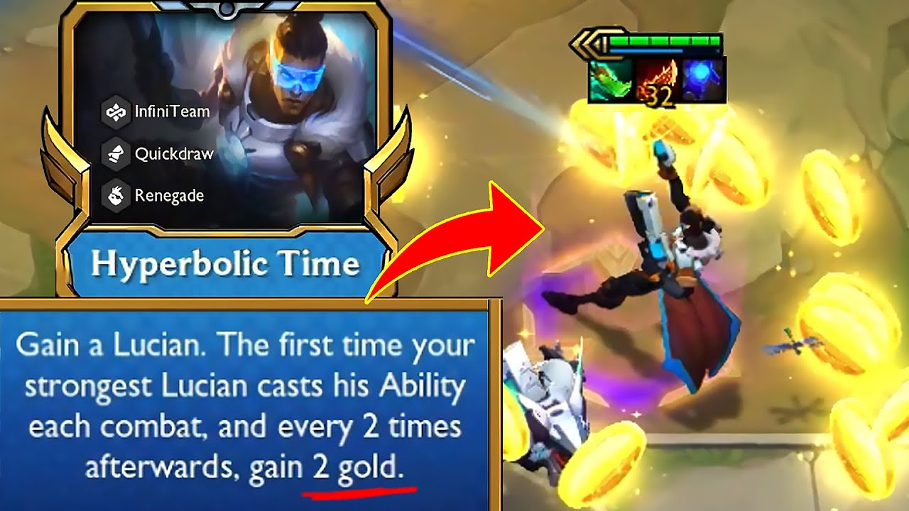 This Lucian Augment is BROKEN in Hyper Roll...