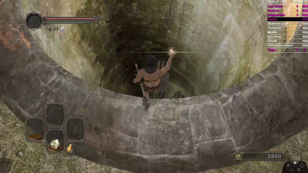 Dark Souls 2 - World's First SL1 No-Hit All Bosses + DLCs