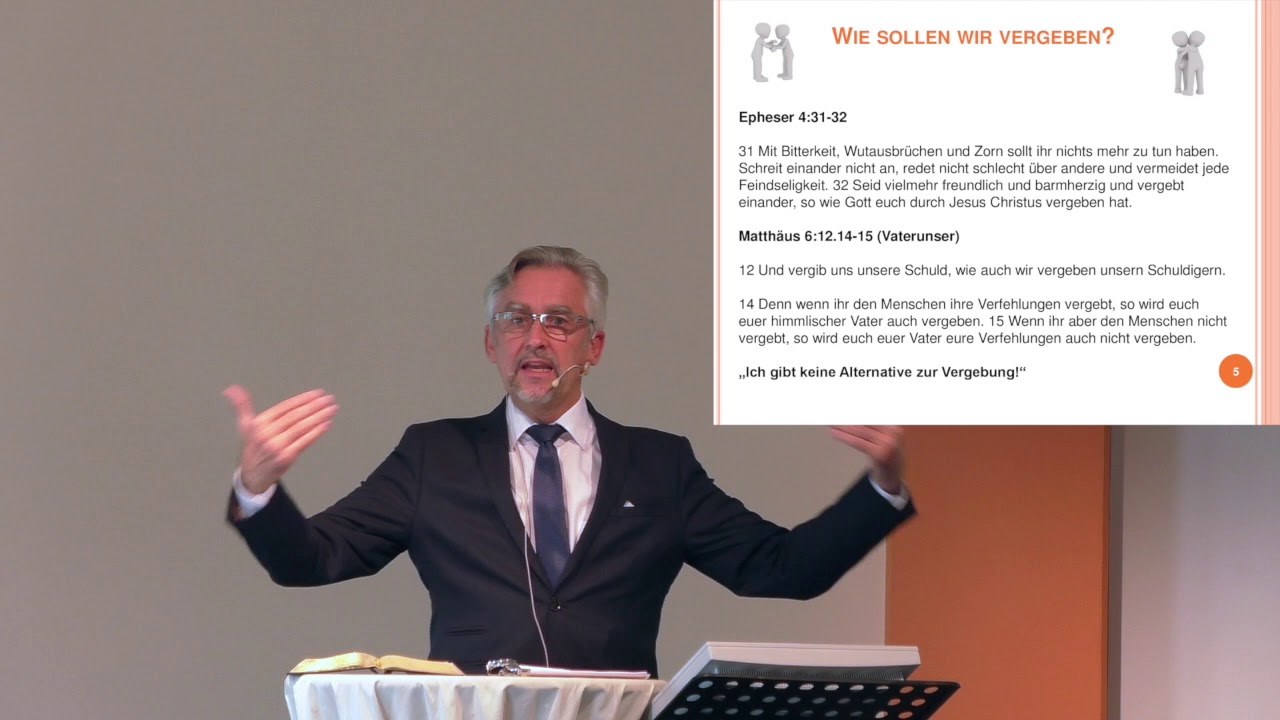 Vergeben heisst vergessen - Eine Predigt mit Dr. theol. Heinrich Löwen, 21.10.2018