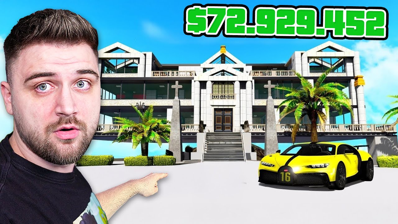 NOUA MEA CASĂ de MILIONARI pe GTA 5…