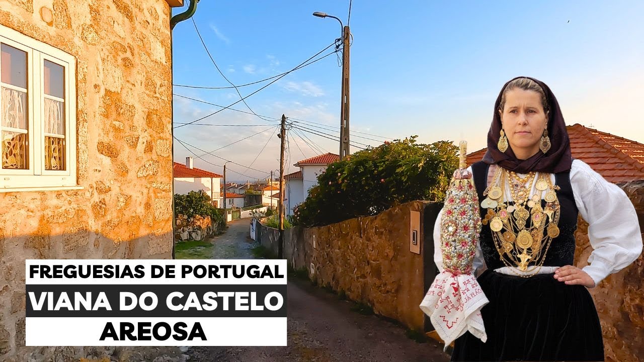 Viana do Castelo, Portugal | The First Parish of the City (Areosa Walking Tour 4K HDR)