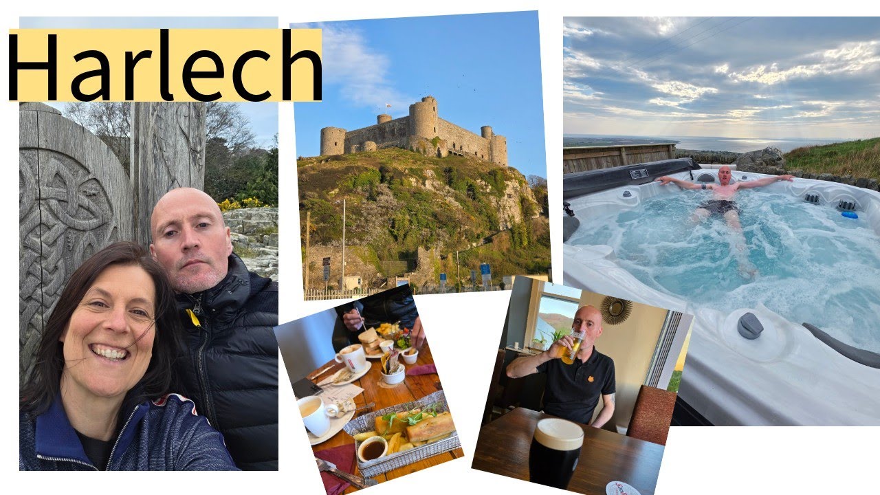 Harlech Castle, High Street, beaches & Hot tubs