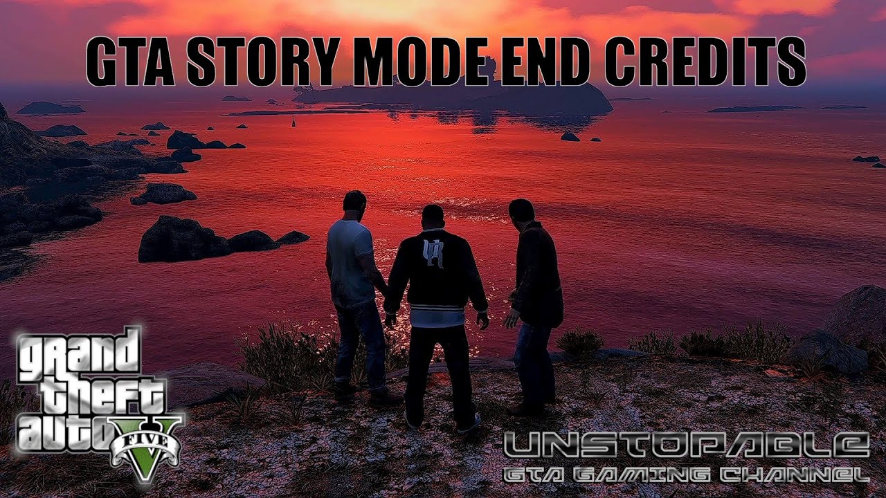 GTA 5 Full End Credits 🎬 + psychological evaluation