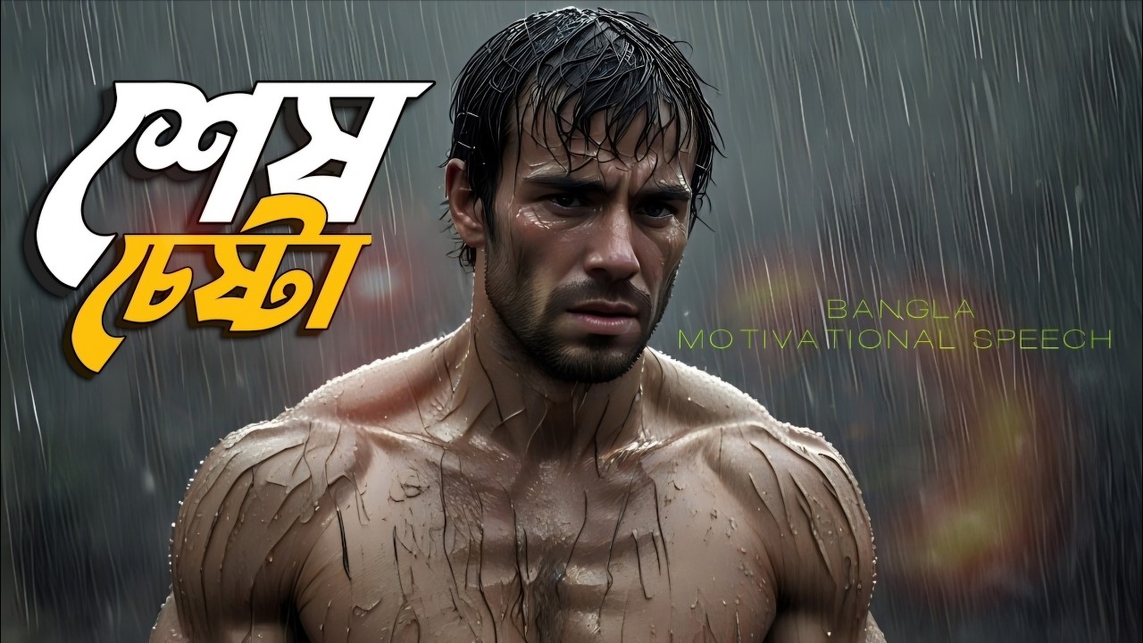 শেষ চেষ্টা - আর একবার একা শুনে নিও - Life Changing Motivational Speech - Redowan