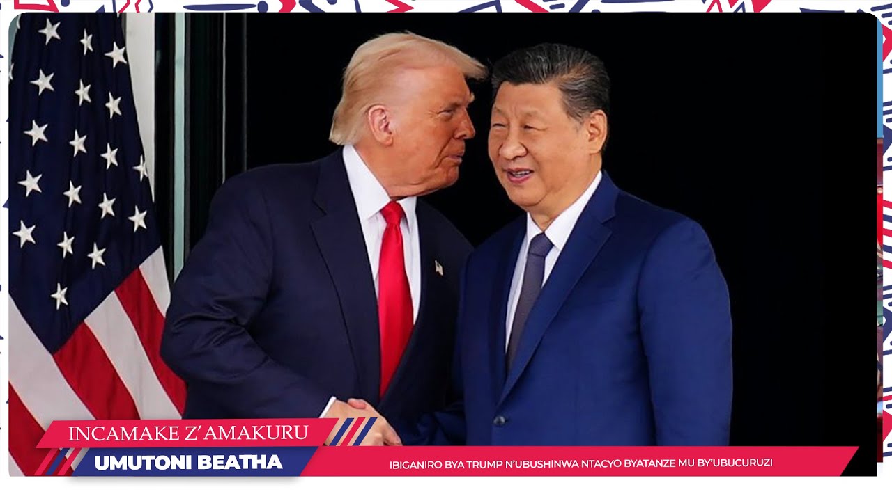 AMAKURU AGEZWEHO: IBIGANIRO BYA TRUMP N’U BUSHINWA NTACYO BYATANZE MU BY’UBUCURUZI