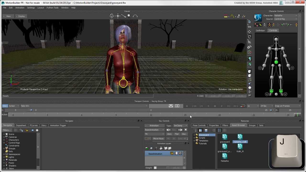 Getting Started with MotionBuilder: A Tour of the Interface