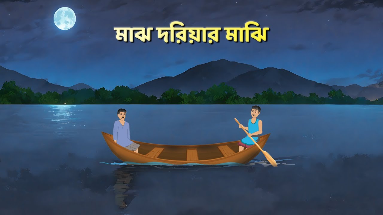 মাঝ দরিয়ার মাঝি | Bhuter Cartoon | Haunted | Horror Animation | Bangla Golpo | Story Bird Cartoon