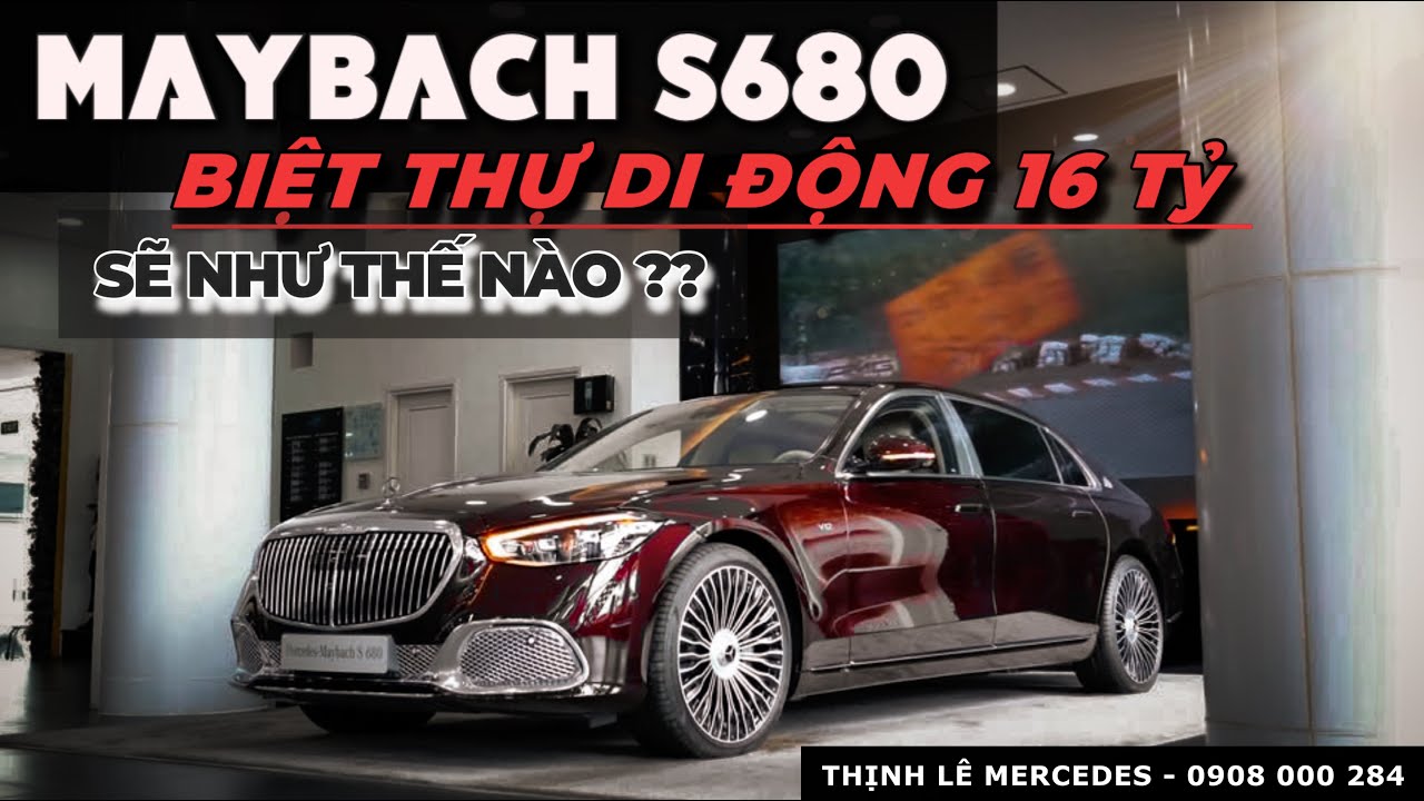 Khám Phá Biệt Thự Di Động 16 Tỷ - Maybach S680 Có Gì Đặc Biệt